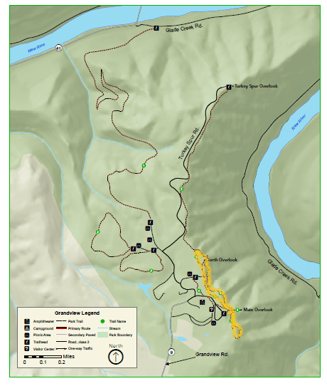 Grandview Trail Map